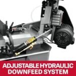 JET 7" x 12" Deluxe Horizontal/Vertical Bandsaw, 3/4 HP, 115/230V 1Ph (Model HVBS-712D) - Image 2