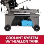 JET 7" x 12" Deluxe Horizontal/Vertical Bandsaw, 3/4 HP, 115/230V 1Ph (Model HVBS-712D) - Image 5