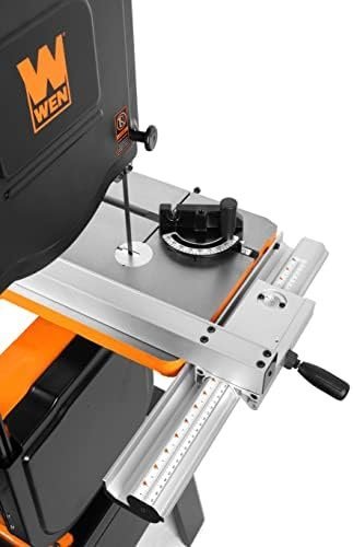 B0BH75PVMY-4-1756152534379.jpg WEN Industrial Band Saw, 14-Inch, 1 HP Dual-Voltage 120V/240V, Two-Speed (BA1411) - Image 8