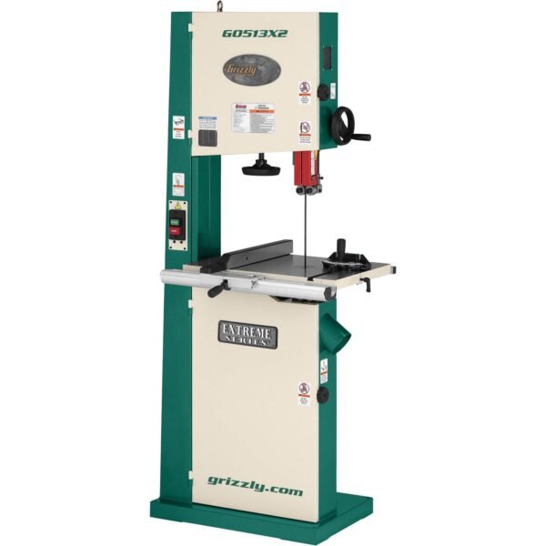 Grizzly G0513X2 - 17" 2 HP Bandsaw w/ Cast-Iron Trunnion - Image 1