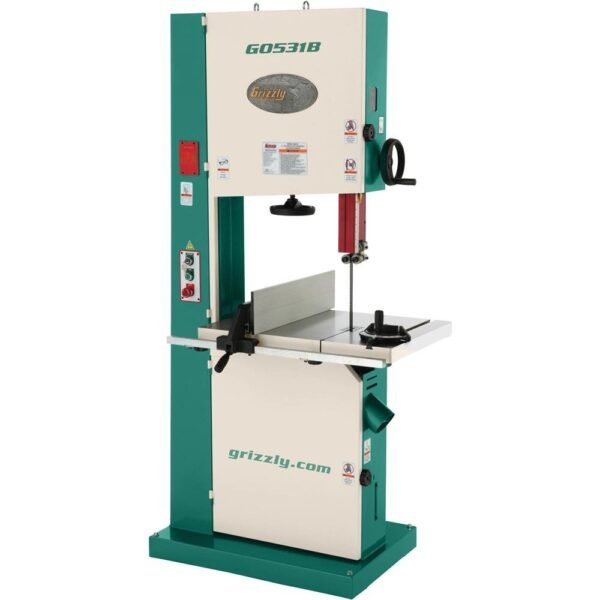 Grizzly G0531B - 21" 5 HP Industrial Bandsaw w/ Brake - Image 1