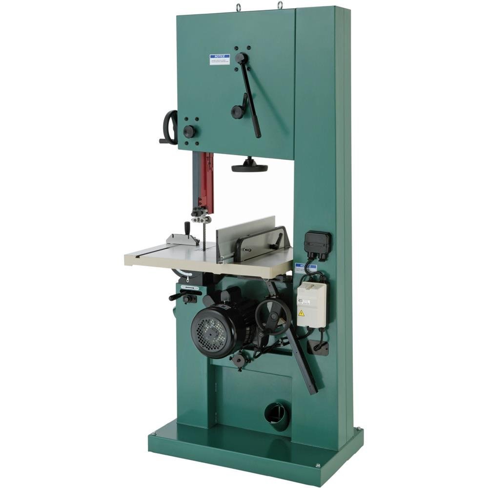 g0531b_det3-c353328474a58b2cabf2d3ba14f3cf47.jpg Grizzly G0531B - 21" 5 HP Industrial Bandsaw w/ Brake - Image 4